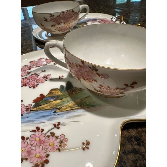 Vintage Koshida Japanese tea set - Picture 6 of 11